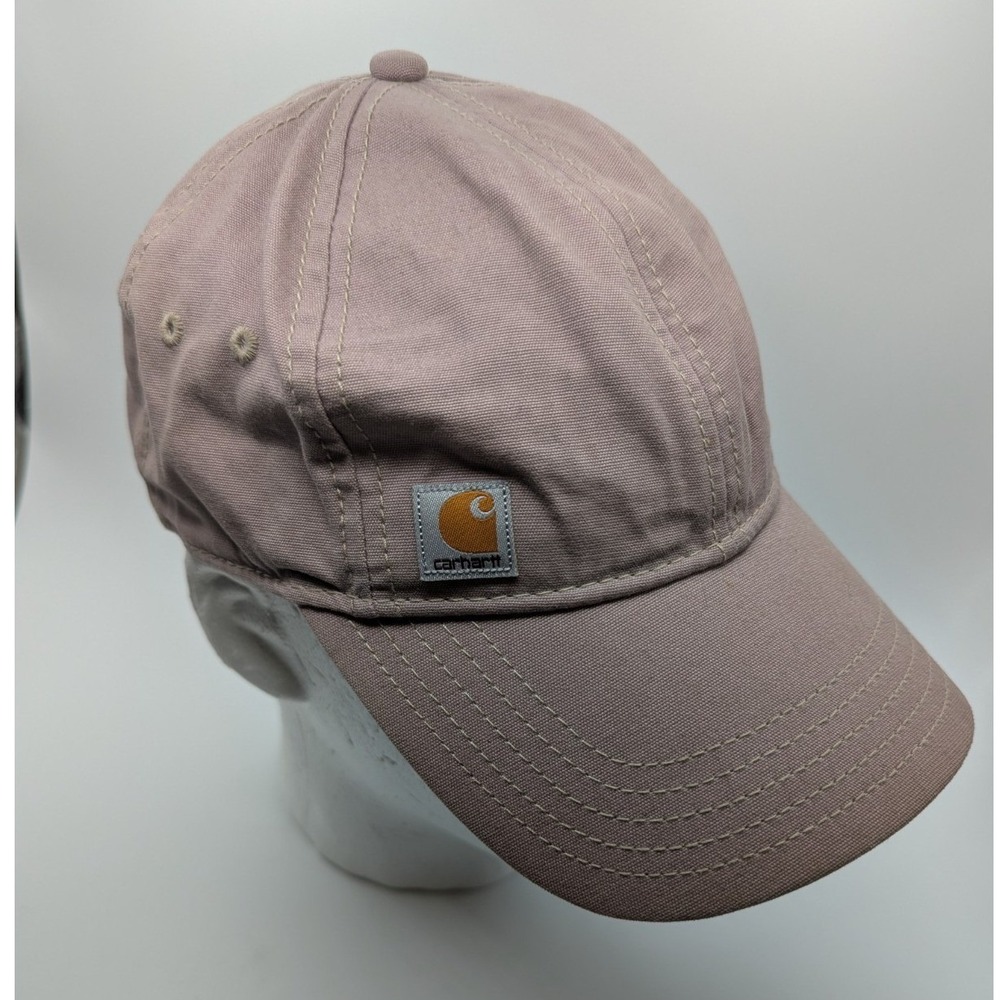 Carhartt Hat Womens Cap Light Pink Baseball Cap OSFM Ladies Adjustable Hook Loop